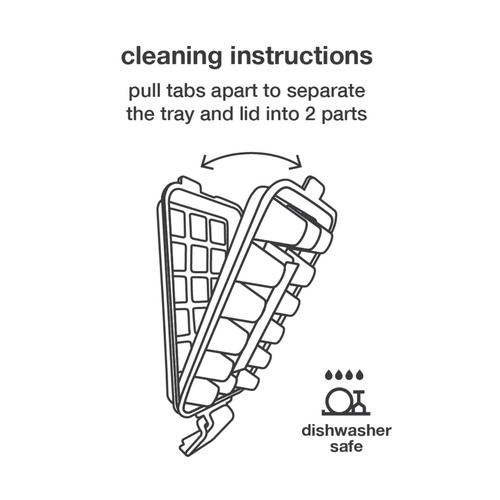 Zyliss Zyliss Press & Pull Ice Cube Tray Zyliss Zyliss Press & Pull Ice Cube Tray