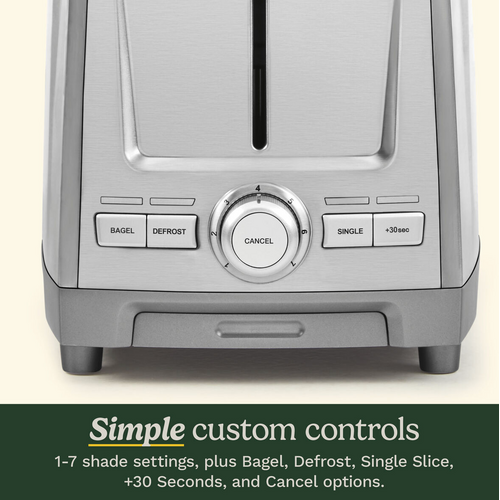 Cuisinart Toaster 2 Slot XL Wide Stainless Steel Cuisinart Toaster 2 Slot XL Wide Stainless Steel