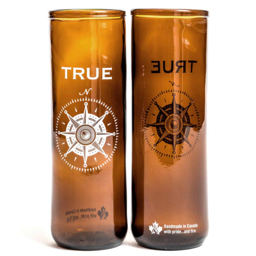 Artech Studios ReBeer True Compass Beer Glass Artech Studios ReBeer True Compass Beer Glass