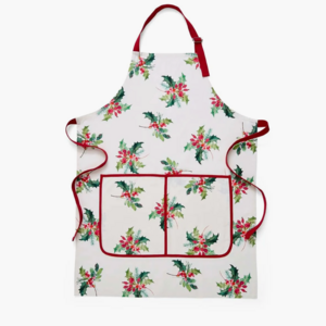Portmeirion Christmas Holly Apron