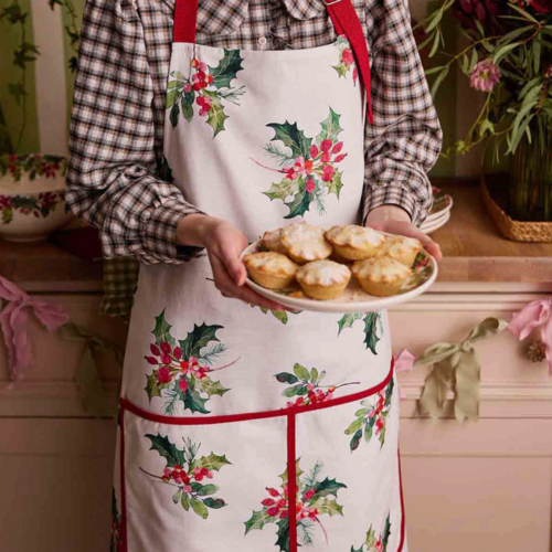Portmeirion Christmas Holly Apron Portmeirion Christmas Holly Apron