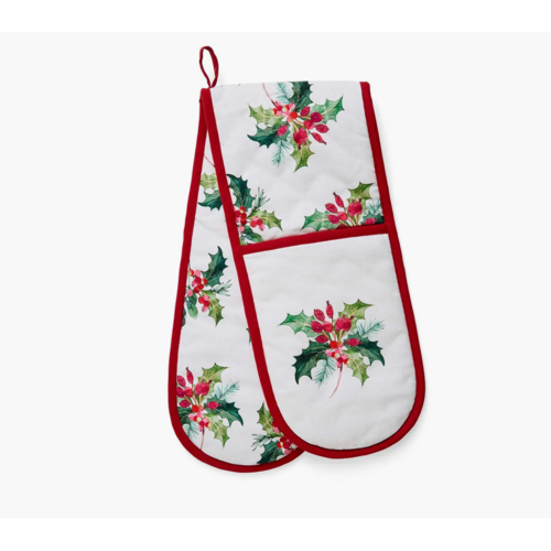 Portmeirion Christmas Holly Double Oven Glove Portmeirion Christmas Holly Double Oven Glove