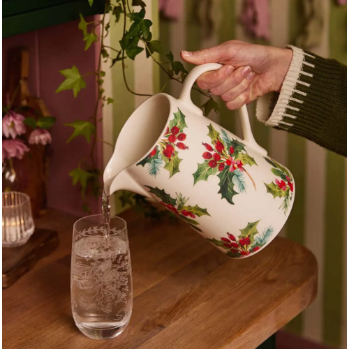 Portmeirion Christmas Holly Pitcher 1.7L