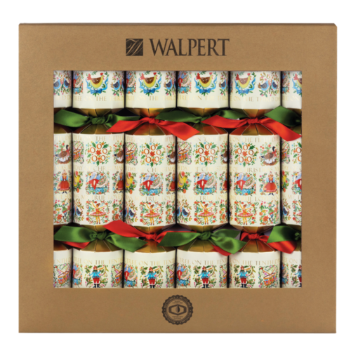 Option2 Crackers 12 Days of Christmas 6 Pieces Option2 Crackers 12 Days of Christmas 6 Pieces