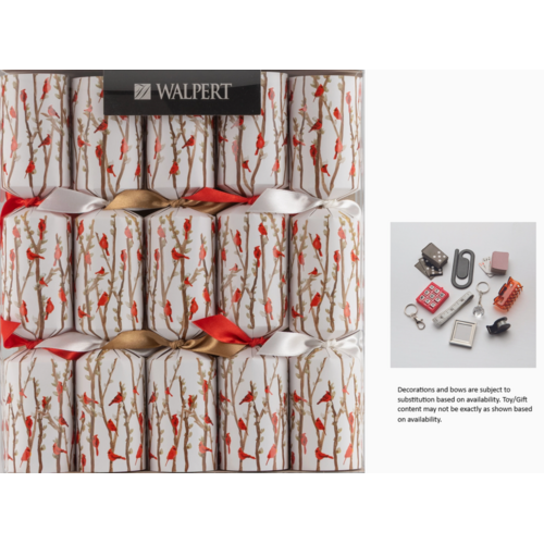 Walpert Crackers Winter Birds 10 Pieces Walpert Crackers Winter Birds 10 Pieces