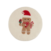 Felt Trivet Gingerbread Man