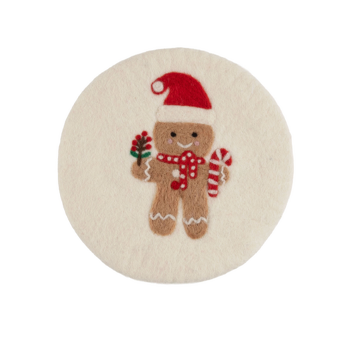 Option2 Felt Trivet Gingerbread Man Option2 Felt Trivet Gingerbread Man