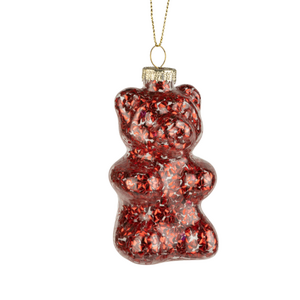 Option2 Glass Gummy Bear Ornament