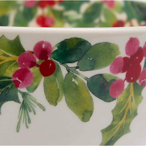 Portmeirion Christmas Holly Serving Bowl Portmeirion Christmas Holly Serving Bowl