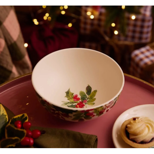 Portmeirion Christmas Holly Serving Bowl Portmeirion Christmas Holly Serving Bowl