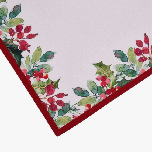 Portmeirion Christmas Holly Table Runner 99 x 14 Inch