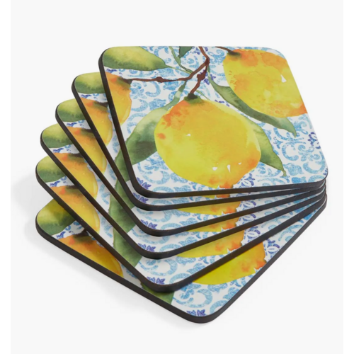 Pimpernel Coasters Amalfi Lemons Set of 6
