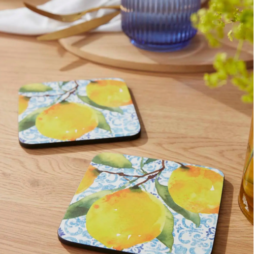 Pimpernel Coasters Amalfi Lemons Set of 6