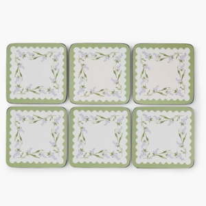 Pimpernel Coasters Sophie Lavandula Set of 6 Pimpernel Coasters Sophie Lavandula Set of 6