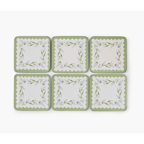 Pimpernel Coasters Sophie Lavandula Set of 6 Pimpernel Coasters Sophie Lavandula Set of 6