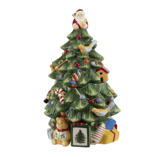 Spode Christmas Tree Cookie Jar Spode Christmas Tree Cookie Jar