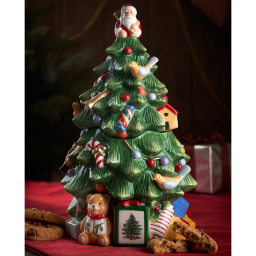 Spode Christmas Tree Cookie Jar Spode Christmas Tree Cookie Jar