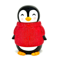 Penguin Sweater Cookie Jar