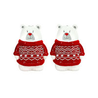 Polar Bear Sweater Salt & Pepper Shakers