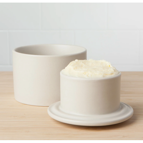 Now Designs Butter Crock Matte Natural