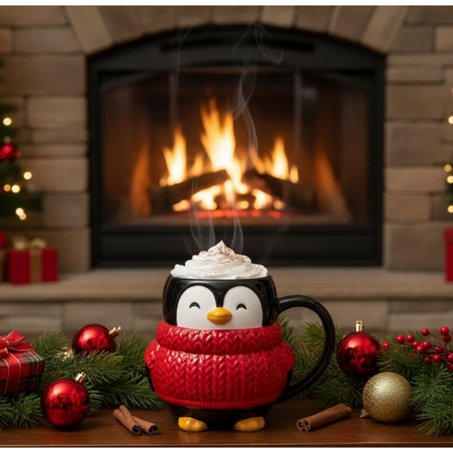 Danesco Penguin Sweater Mug