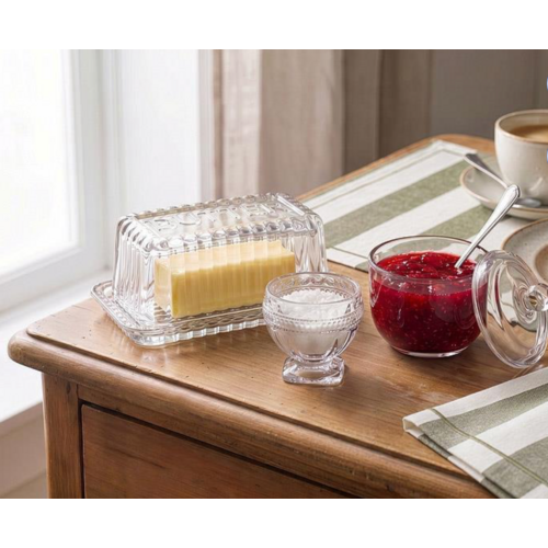 Abbott Butter Dish Medium Glass