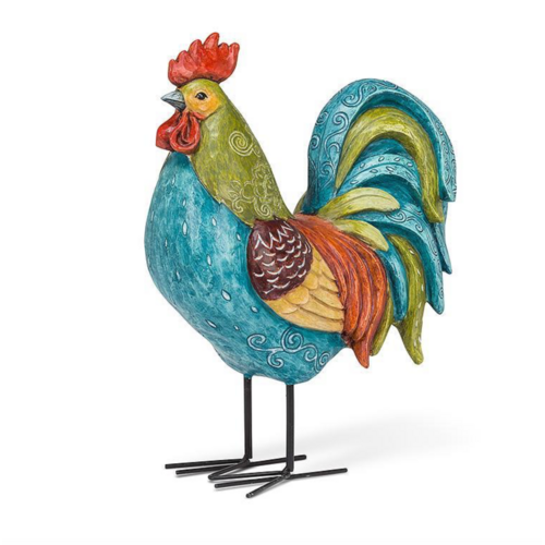 Abbott Rooster Large Colourful 14 Inch