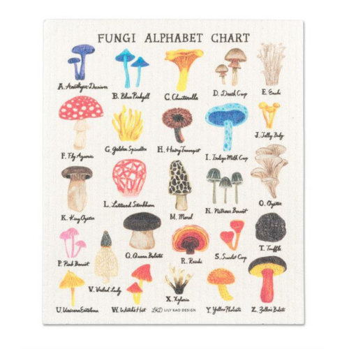 Abbott Swedish Cloth Mushroom Alphabet