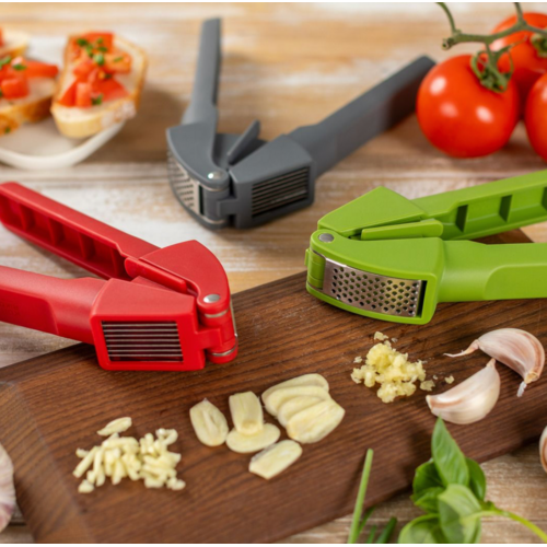 Kuhn Rikon Classic Garlic Press Grey