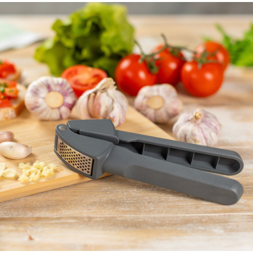 Kuhn Rikon Classic Garlic Press Grey