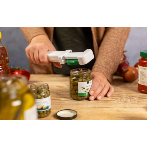 Kuhn Rikon Compact Jar Opener White