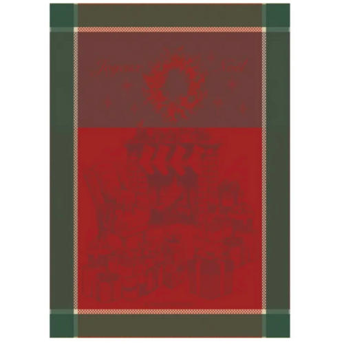 Garnier Thiebaut Tea Towel Les Cadeaux De Noel Houx