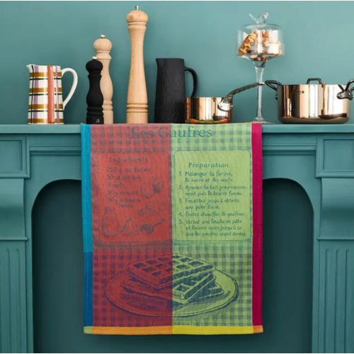 Garnier Thiebaut Tea Towel Les Gaufers Gourmand