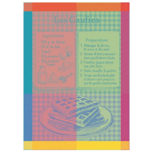 Garnier Thiebaut Tea Towel Les Gaufers Gourmand