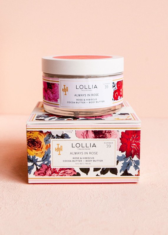 LOLLIA BODY BUTTER - ALWAYS IN ROSE