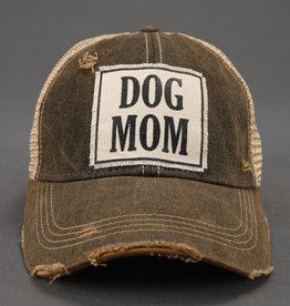 VINTAGE LIFE DOG MOM TRUCKER HAT