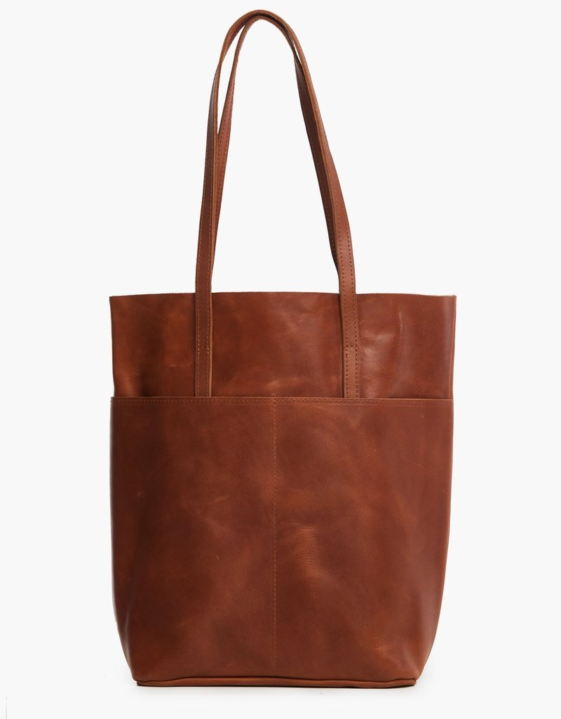 ABLE SELAM MAGAZINE TOTE - WHISKEY