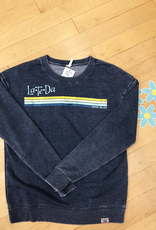 LATEDA CREW-NECK SWEATSHIRT - LAPIS