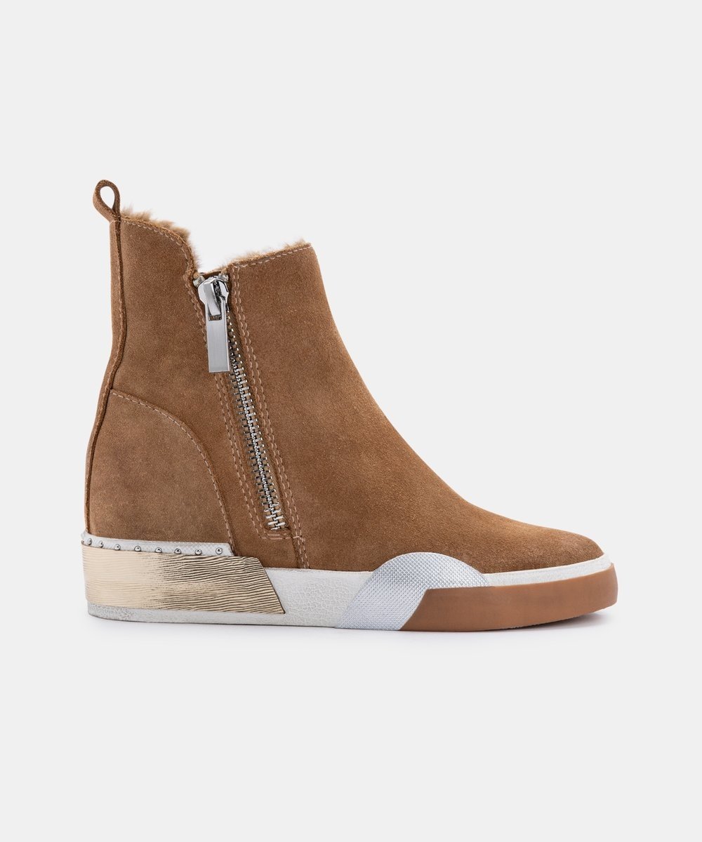 huey lug sole leather bootie