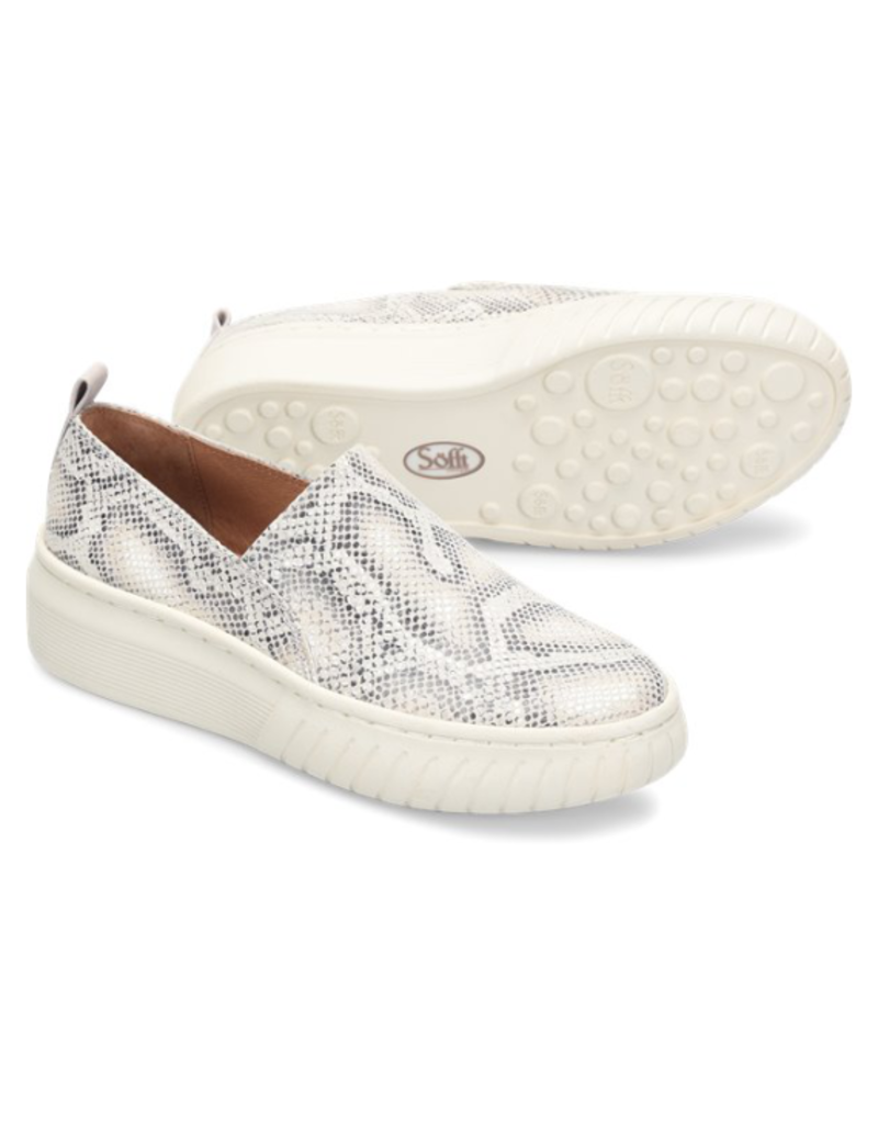 SOFFT SHOES POTINA SNEAKER - WHITE SNAKE
