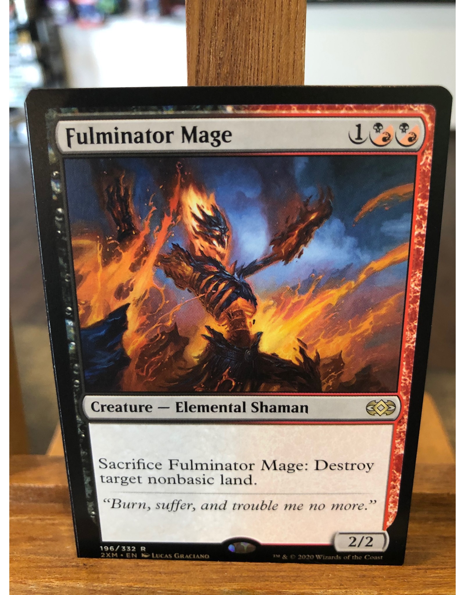 Magic Fulminator Mage  (2XM)