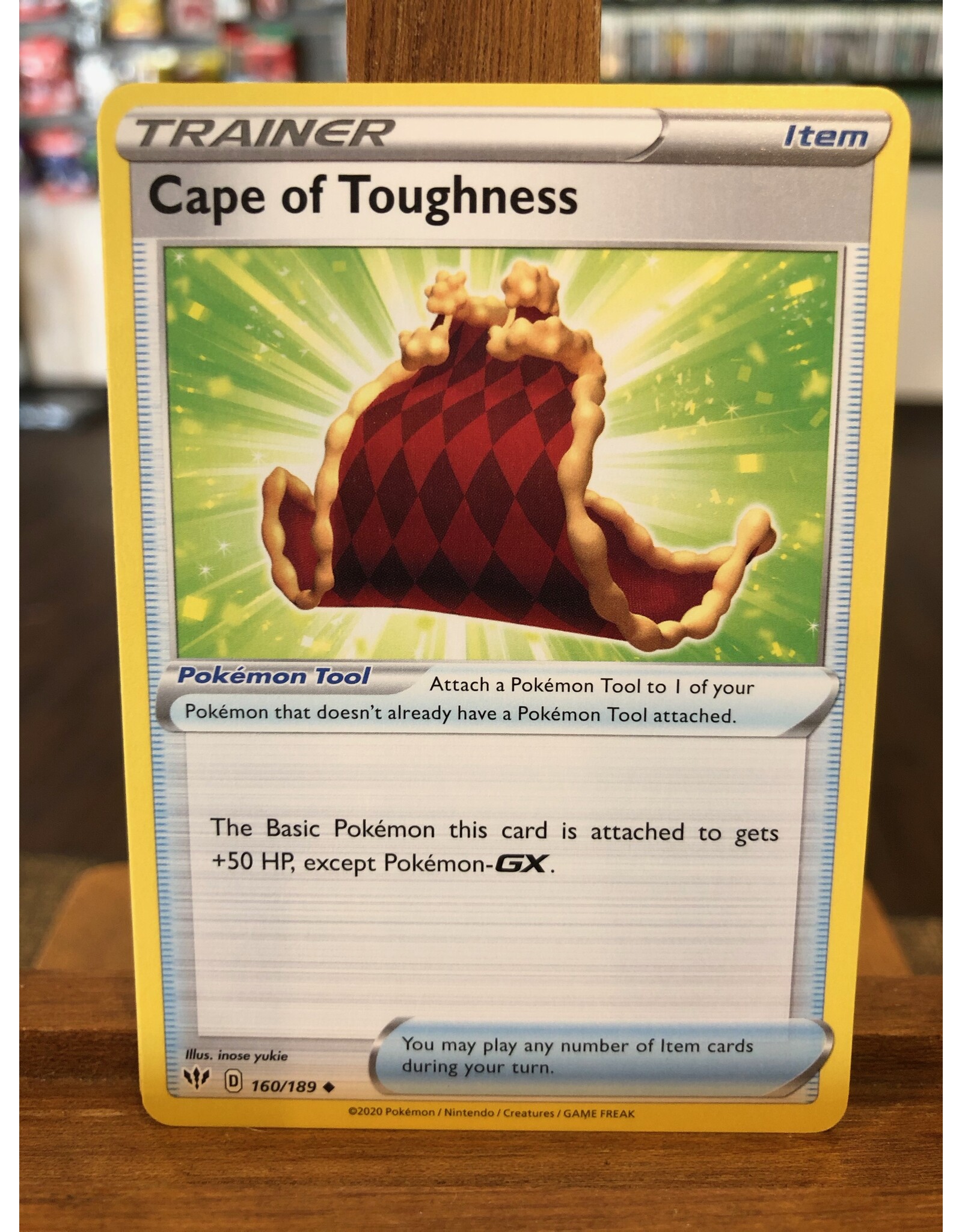 Pokemon Cape of Toughness  160/189