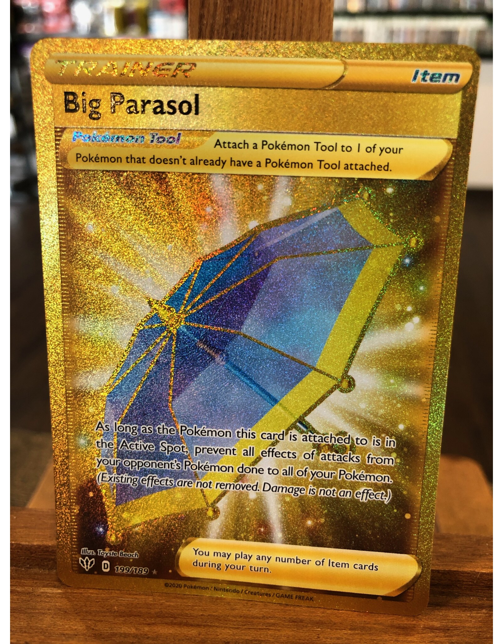 Pokemon Big Parasol  199/189