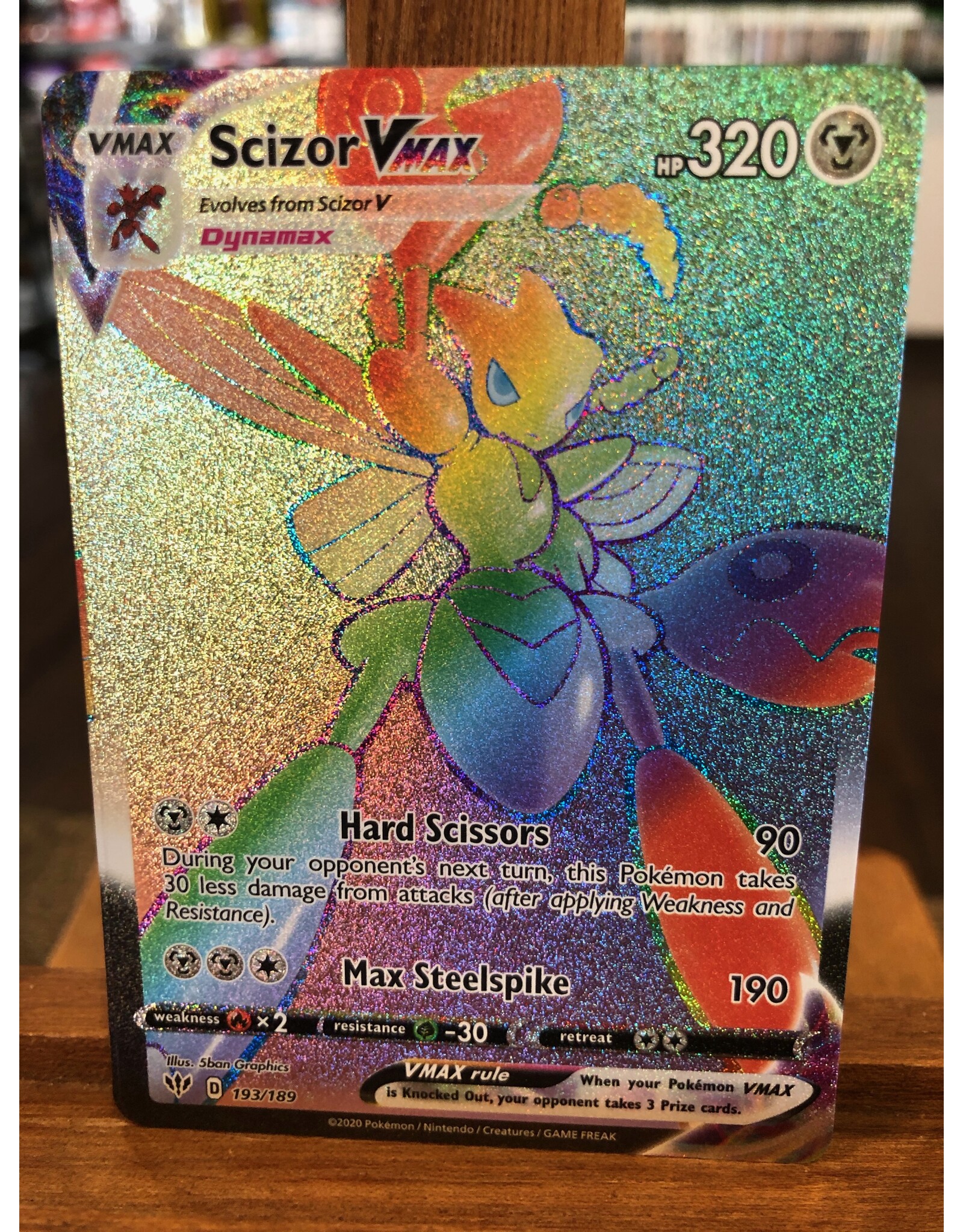 Pokemon ScizorVMAX  193/189
