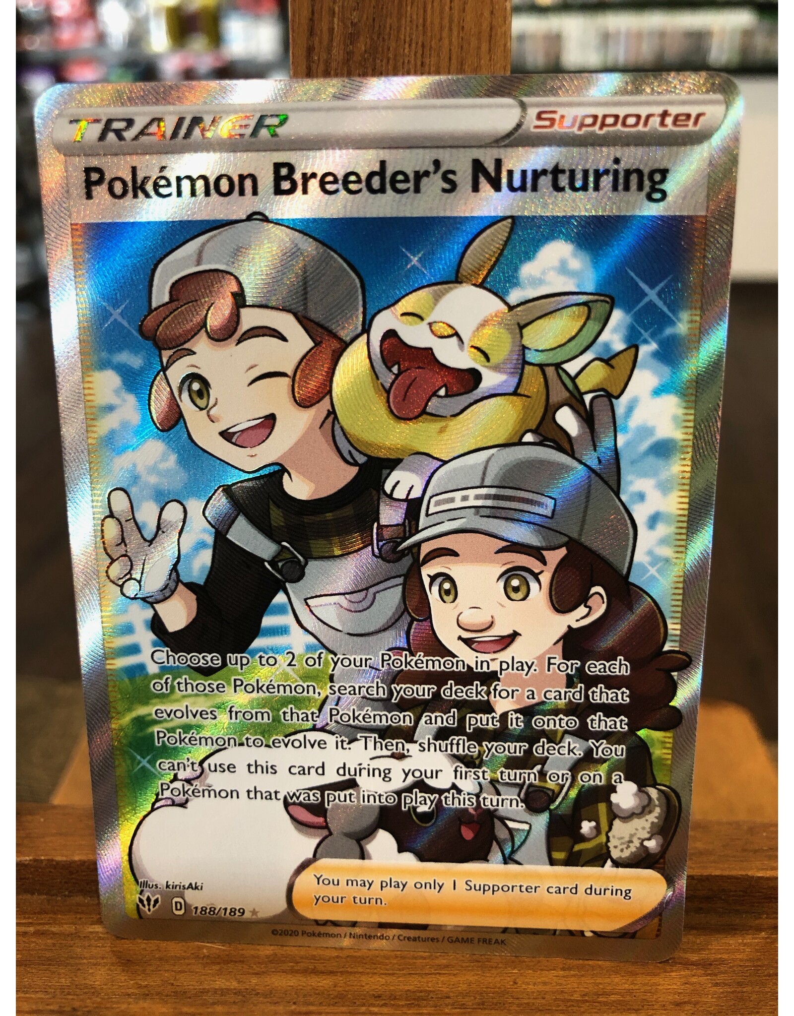 Pokemon Pokémon Breeder's Nurturing  188/189