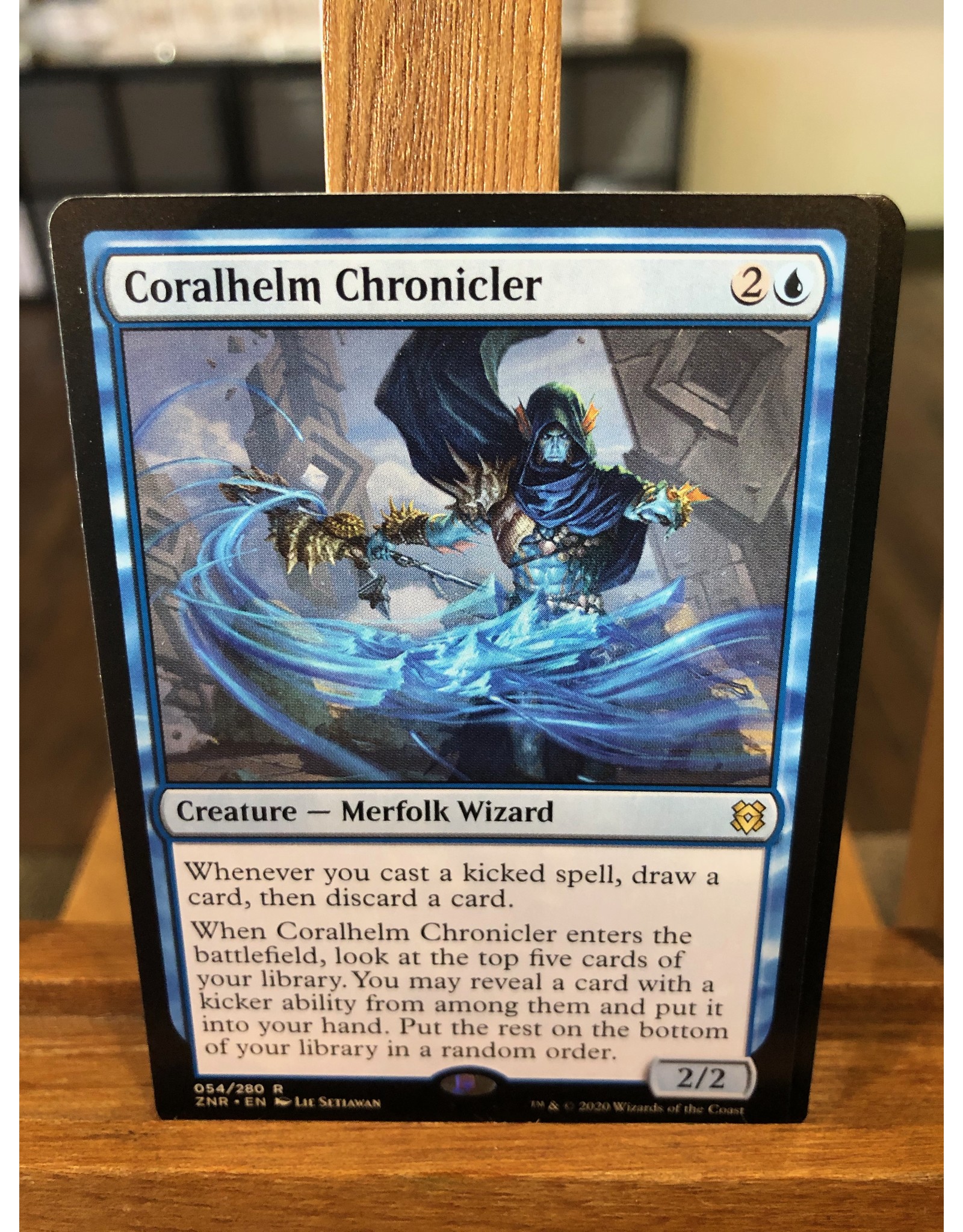 Magic Coralhelm Chronicler  (ZNR)