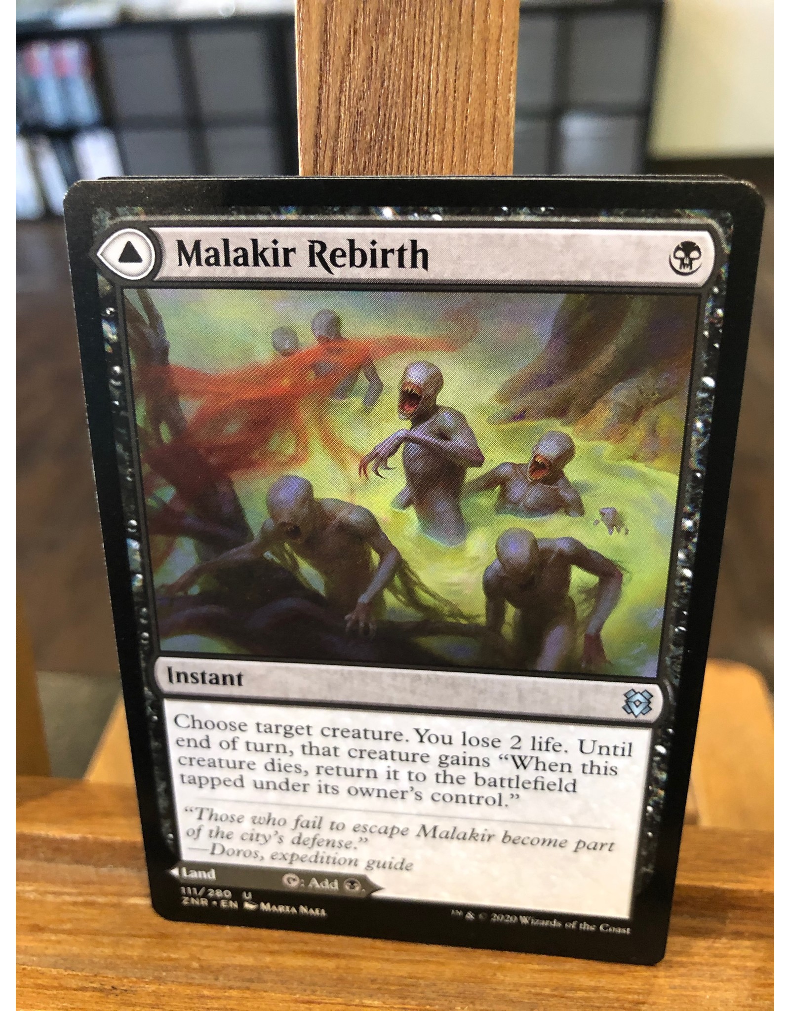 Magic Malakir Rebirth // Malakir Mire  (ZNR)