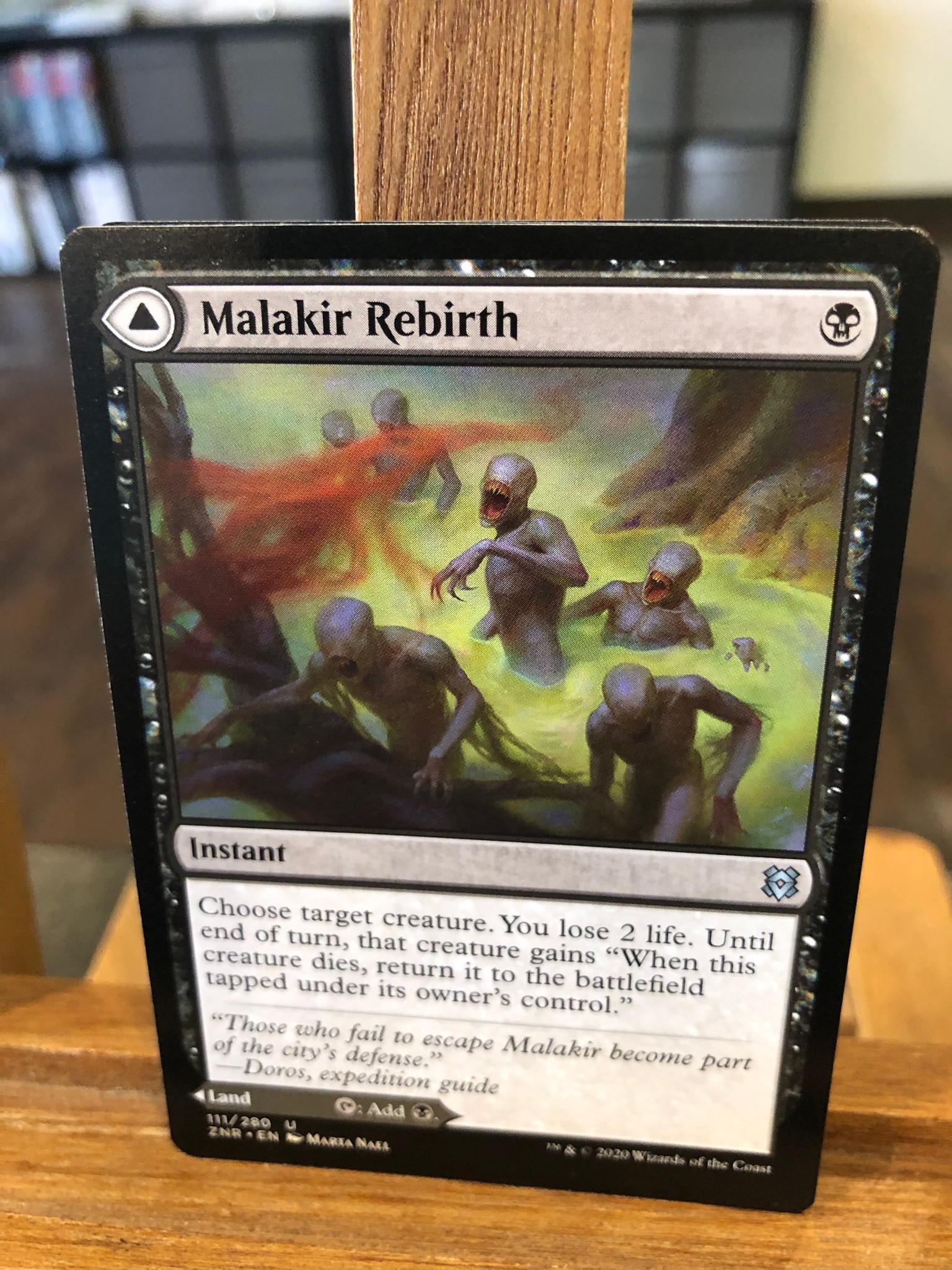 Malakir Rebirth // Malakir Mire [111] [Zendikar Rising] [Non-Foil] – Face To Face Games - Foto 11