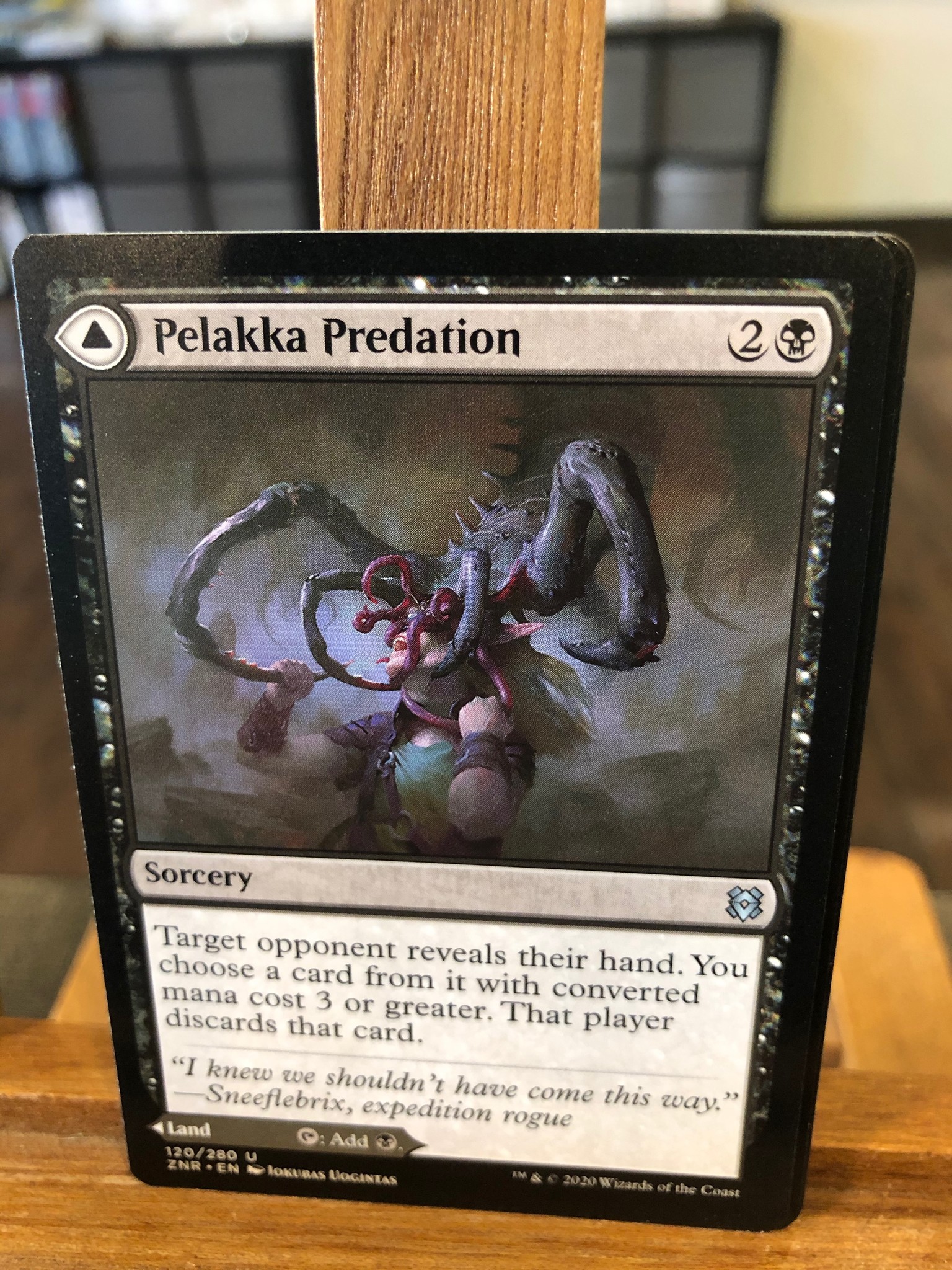 Details about / x4 Pelakka Predation //// Pelakka Caverns ZNR MTG Zendikar 120//280 UN M//NM 4x