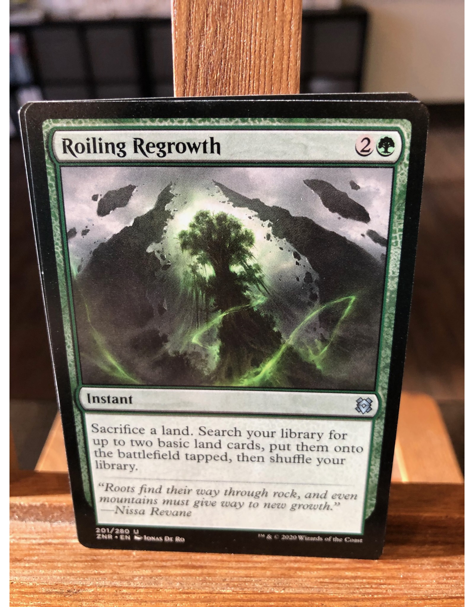 Magic Roiling Regrowth  (ZNR)